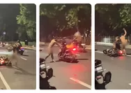 Pria Tanpa Busana Serang Acak Pemotor di Lenteng Agung, 2 Pengendara Jadi Korban hingga Diamankan Polisi