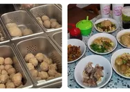Bakso Gedong Bogor Lagi Ramai, Punya Bakso Jumbo dan Mercon Jumbo dengan Konsep Prasmanan