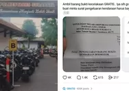 Viral Warga Diminta Rp1 Juta saat Ambil Motor Barang Bukti di Surabaya, Polisi Tegaskan Gratis