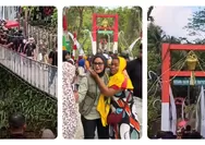 Jembatan Gantung Pongpet Desa Margacinta Pangandaran Ambruk, Bupati Citra Pitriyami Selamat, 50 Orang Terjatuh