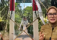 Jembatan Gantung Pongpet Ambruk Saat Diresmikan, Citra Pitriyami Ungkap Momen Tegang hingga Berpegangan Plat