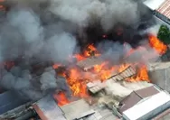 Kebakaran Batu Ceper Jakarta Pusat Hanguskan 114 Rumah, 310 KK Terdampak dan Penyebab Masih Diselidiki
