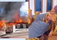 Rumah Terbakar di Aceh Tengah, Guru SDN 1 Bebesen Suryati Menangis: Semua yang Dimiliki Ludes