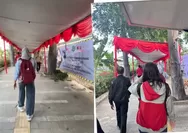 Stasiun Karet Ditutup, Tenda di Selasar BNI City Bikin Warganet Bertanya-tanya