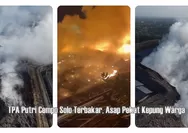 Kebakaran TPA Putri Cempo Solo Makin Besar, Warga 1 RT Dievakuasi akibat Asap Pekat