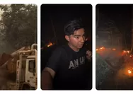 Andrew Kalaweit Hadapi Karhutla di Kalteng, Truk Angkut Kayu Gelondongan Justru Melintas di Tengah Hutan