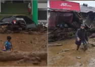 Banjir Bandang Solok Porak-porandakan Arosuka, 2 Korban Hilang dan 100 Rumah Terdampak