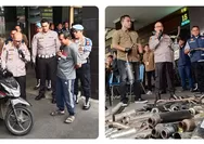 Sindikat Pencurian Kendaraan di Tasikmalaya Terbongkar, Polisi Amankan Tersangka dan Ratusan Knalpot Brong