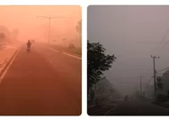 Palangka Raya Diselimuti Kabut Asap, Warga Keluhkan Sesak Napas dan Mata Perih hingga Langit Biru Hilang 3 Bulan