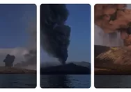 Gunung Anak Krakatau Naik ke Level III Siaga, Radius 5 Km dari Pusat Erupsi Ditutup