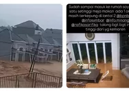 Banjir Bandang Padang Terjang Lumin Park, Pagar Kompleks Hancur dan Warga Masih Terkepung di Lantai Dua