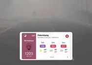 Kabut Asap Palembang Makin Parah, ISPU Tembus 1.203, Warga Mengeluh Sulit Bernapas