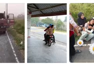 Tragis, Tiga Kakak Beradik Tewas Ditabrak Truk di Malaysia saat Kabut Asap, Hendak Memastikan Sekolah Buka