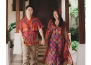 Potret Baju Lebaran Couple Artis Tanah Air untuk Kalian Jadikan Inspirasi Baju Pesta, Kondangan dan Acara Syukuran