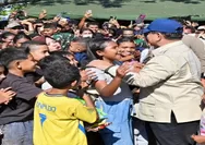 Sapa Warga Nagekeo, Prabowo Tegaskan Pemerintah Terus Hadir Bantu Korban Bencana Flores