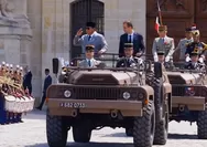 Prabowo Tiba di Les Invalides, Disambut Upacara Kehormatan Kenegaraan Prancis