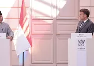 Prabowo dan Macron Sepakat Dukung Solusi Dua Negara untuk Palestina