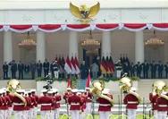 Prabowo Sambut Kedatangan Presiden Jerman Steinmeier dengan Upacara Kenegaraan dan 120 Pasukan Berkuda