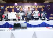 Polda Jatim Bongkar Sindikat Love Scamming Internasional, 53 Korban Tertipu hingga Rp1,1 Miliar