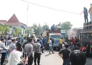 Polres Jombang Tanggapi Tuntutan Sopir Truk GSJT, Tegaskan Komitmen Jaga Keamanan dan Keselamatan Lalu Lintas