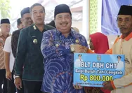 Bupati Warsubi Serahkan BLT DBHCHT 2026, Sebanyak 11.720 Pekerja di Jombang Terima Bantuan Rp800 Ribu
