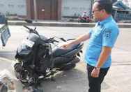 Honda PCX dan Yamaha NMAX Bertabrakan di Mojoagung Jombang, Tiga Orang Terluka