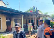 Diduga Dipicu Korsleting Listrik, Rumah Warga Diwek Jombang Ludes Terbakar