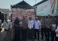 Polres Jombang Salurkan 6 Ton Benih Jagung untuk Petani Mojowarno Dukung Ketahanan Pangan