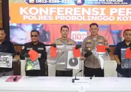 Polres Probolinggo Kota Tangkap 5 Pelaku Pelemparan Bondet, Tiga Masih Berstatus Anak