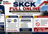 Polres Mojokerto Terapkan Layanan SKCK Full Online, Pendaftaran Kini Lewat POLRI SuperApp