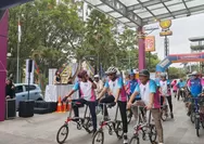 Malang Jadi Tujuan Ratusan Pesepeda, M112 Ngalam Folding Bike Angkat Potensi Wisata dan UMKM