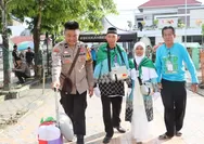Polres Bulukumba Mengamankan dan Kawal Ketat Pemberangkatan CJH tahun 2026