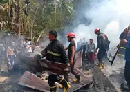 Lansia 90 Tahun Tewas Terjebak Api, Rumah Warga di Tapango Polman Ludes Terbakar
