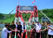 Fatmawati Rusdi Resmikan Jembatan Garuda Merah Putih, Buka Akses Pendidikan dan Ekonomi Warga