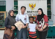 BAZNAS Bulukumba Bantu Seragam Sekolah, Fajar Kembali Mengenyam Pendidikan Lewat Program ATS