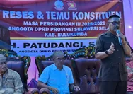 Reses di Ujung Loe, H Patudangi Azis Tekankan Peran Masyarakat dalam Menentukan Arah Pembangunan
