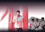 Hari Pramuka ke-65, H. Safiuddin Hadiri Apel Besar dan Pelepasan Kontingen Jamnas XII