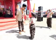 Edy Manaf Pimpin Apel Besar Hari Pramuka, Tutup Perkemahan Gantarang dan Lepas Kontingen Jamnas XII 2026