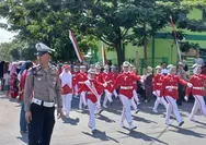 Polres Bulukumba Kawal Gerak Jalan Indah HUT ke-81 RI, 100 Personel Diterjunkan