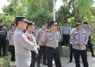 AKBP Luckyto Pantau Latihan Dalmas Personel Polres Bulukumba
