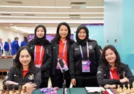 Tim Catur Cepat Beregu Putri Indonesia Sabet Emas di SEA Games 2025 Thailand