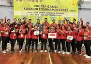 Ditaklukkan Thailand di Final, Tim Kabaddi Putra dan Putri Indonesia Sumbang Medali Perak