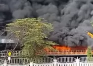 Kronologi Kebakaran di Pabrik Ban Purworejo, Titik Api Diduga dari Area Parkiran Sepeda Motor pada Lantai 2