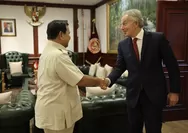 Menhan Prabowo Terima Kunjungan Mantan PM Inggris Raya Tony Blair, Hal Ini yang Dibahas