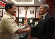 Menhan Prabowo Terima Kunjungan Kehormatan Menlu Singapura
