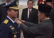 Presiden Jokowi Lantik Kepala Staf Angkatan Udara yang Baru Marsekal TNI Mohamad Tonny Harjono