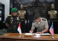 Kasad Jenderal Maruli dan Danjen USARPAC Bahas Peningkatan Kemampuan Pertahanan Indonesia dan AS