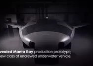 Northrop Grumman Selesaikan Prototipe Pertama Drone Bawah Laut, Manta Ray