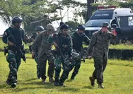 Prajurit Taifib Marinir TNI AL dan Marinir AS Gelar Latihan Evakuasi Medis Udara RECONEX 2024