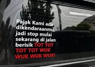 Tot Tot Wuk Wuk Jadi Sindiran Viral: Gerakan Kocak Sarat Kritik Penyalahgunaan Sirene dan Strobo di Jalan Raya